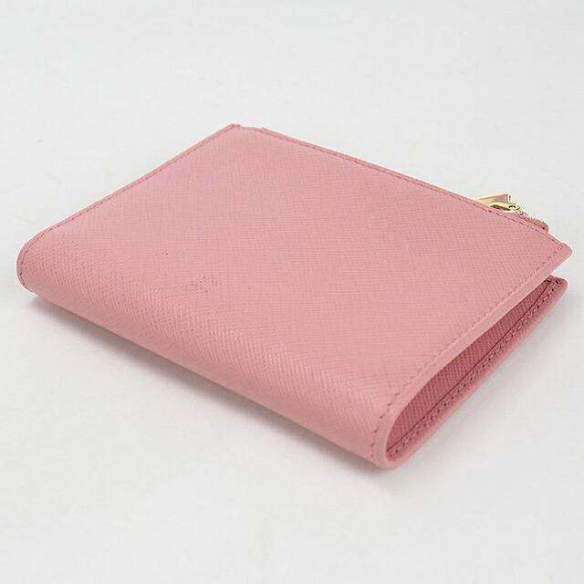 PRADA（プラダ） 中古 二つ折り財布 二折財布 コンパクト レディース