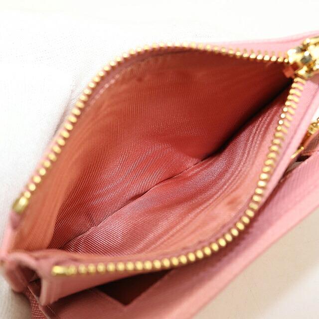 PRADA（プラダ） 中古 二つ折り財布 二折財布 コンパクト レディース