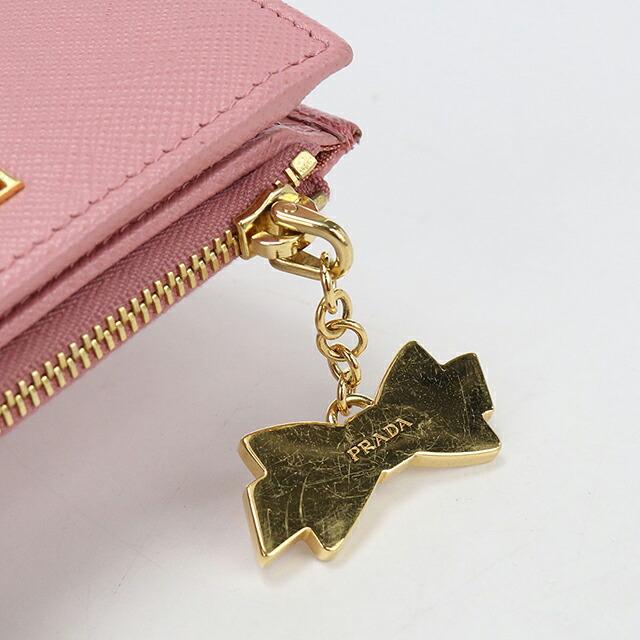 PRADA（プラダ） 中古 二つ折り財布 二折財布 コンパクト レディース