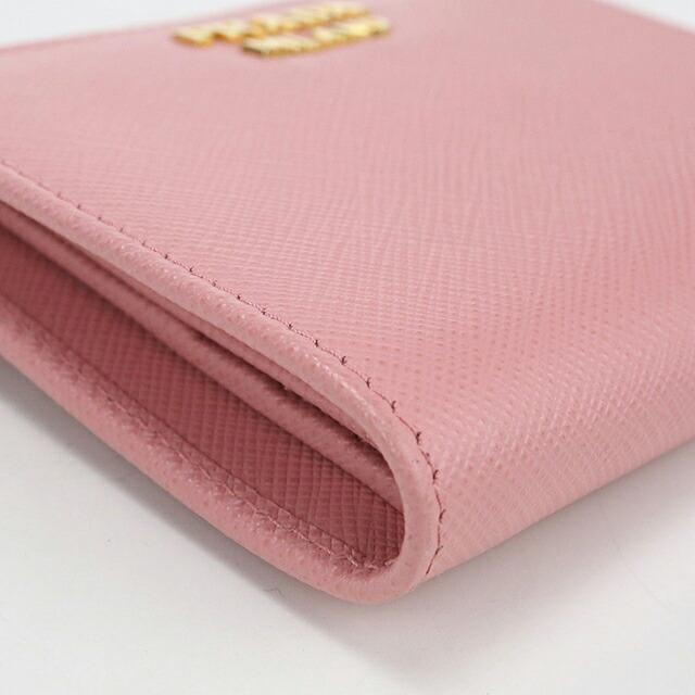 PRADA（プラダ） 中古 二つ折り財布 二折財布 コンパクト レディース