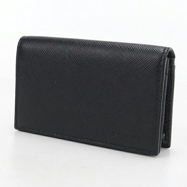 PRADA（プラダ） 中古 名刺入れ メンズ ブランド サフィアーノレザー
