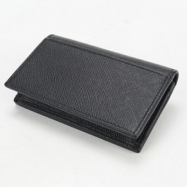 PRADA（プラダ） 中古 名刺入れ メンズ ブランド サフィアーノレザー