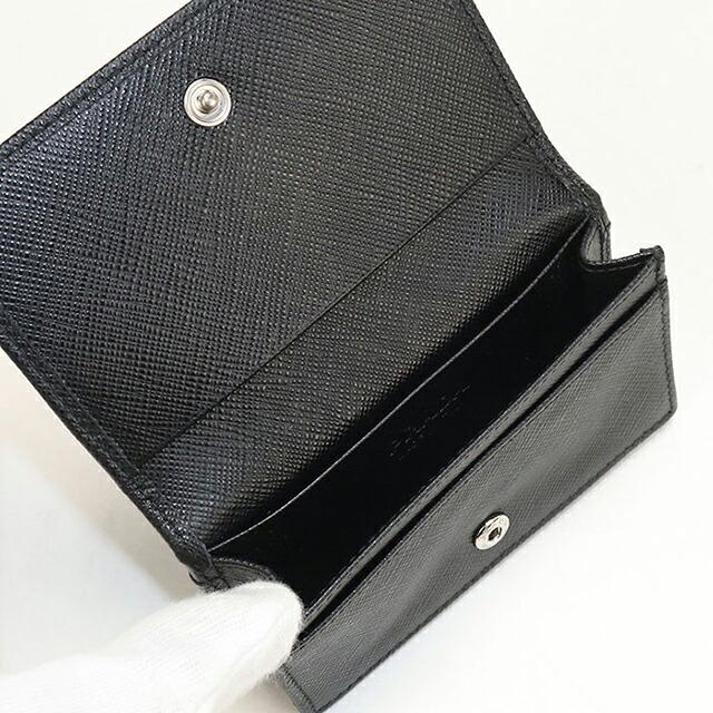 PRADA（プラダ） 中古 名刺入れ メンズ ブランド サフィアーノレザー