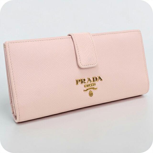 PRADA（プラダ） 中古 長財布二折 レディース ブランド サフィアーノ