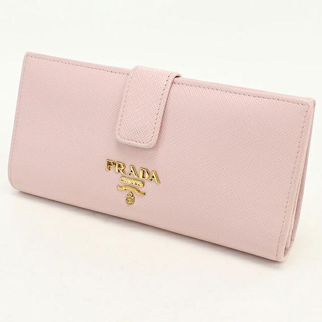 PRADA（プラダ） 中古 長財布二折 レディース ブランド サフィアーノ