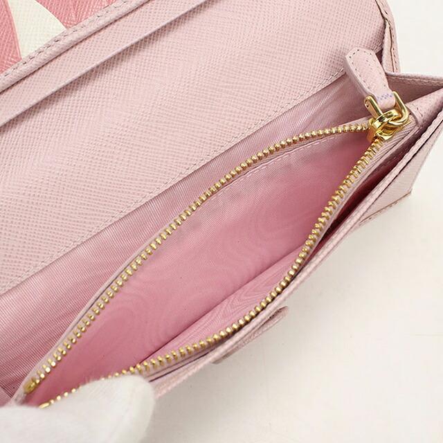 PRADA（プラダ） 中古 長財布二折 レディース ブランド サフィアーノ