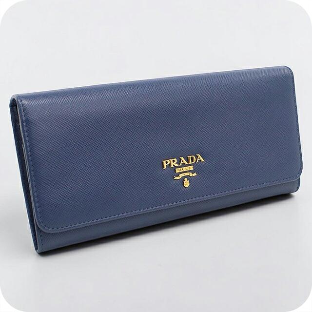 PRADA（プラダ） 中古 長財布二折 レディース ブランド サフィアーノ