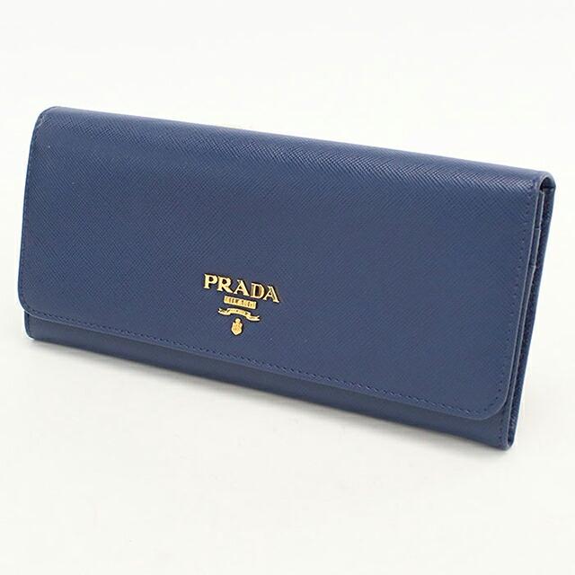 PRADA（プラダ） 中古 長財布二折 レディース ブランド サフィアーノ