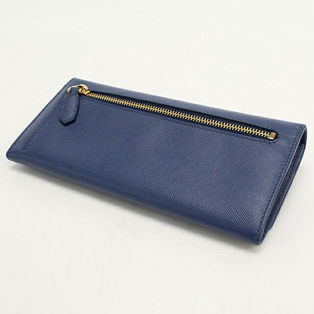 ✨美品✨ PRADA プラダ 長財布 ジッピーウォレット サフィアーノ ブルー PRADA（プラダ） 中古 長財布二折 レディース ブランド サフィアーノ