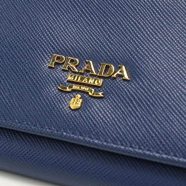 PRADA（プラダ） 中古 長財布二折 レディース ブランド サフィアーノ