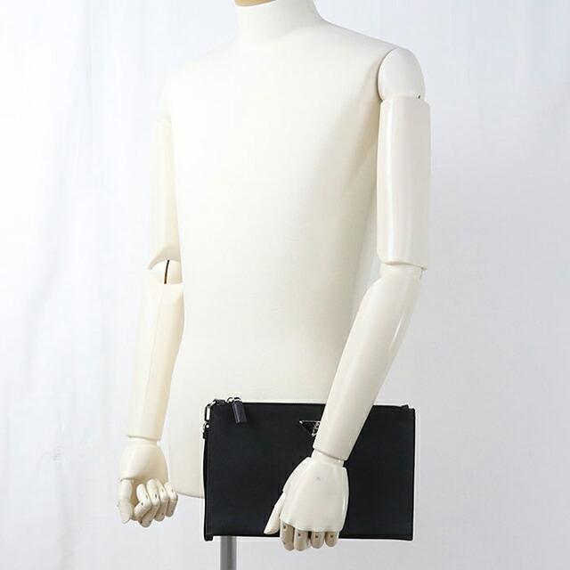 PRADA（プラダ） 中古 クラッチバッグ メンズ ブランド サフィアーノ