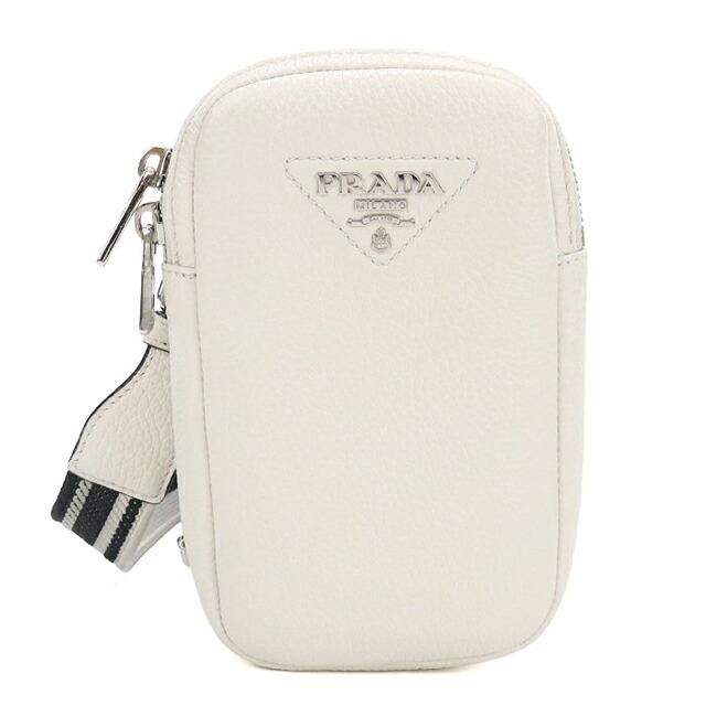 プラダ がま口 カナパ ワンショルダーバッグ y2k ヴィンテージ 白タグ PRADA（プラダ） 中古 ショルダーバッグ レディース ブランド ホワイト