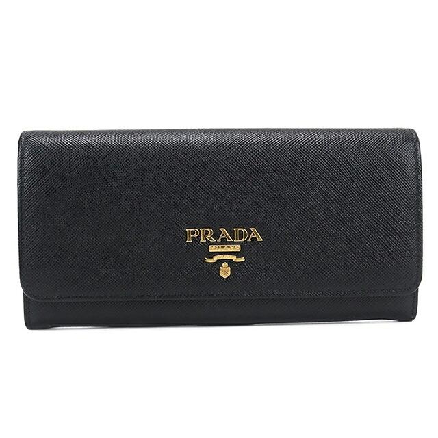 PRADA（プラダ） 中古 長財布二折 レディース ブランド サフィアーノ
