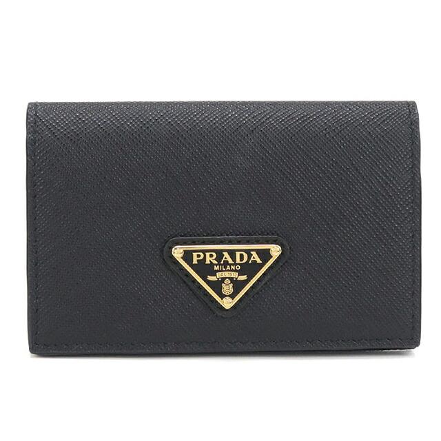 PRADA（プラダ） 中古 名刺入れ レディース ブランド サフィアーノ