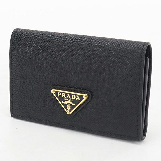 PRADA（プラダ） 中古 名刺入れ レディース ブランド サフィアーノ