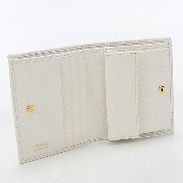 PRADA（プラダ） 中古 二つ折り財布 二折財布 コンパクト レディース