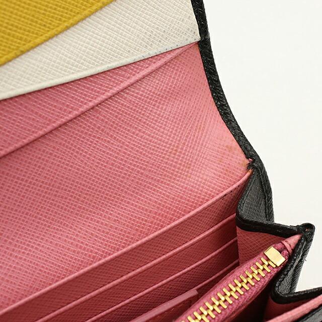 PRADA（プラダ） 中古 長財布二折 レディース ブランド サフィアーノ