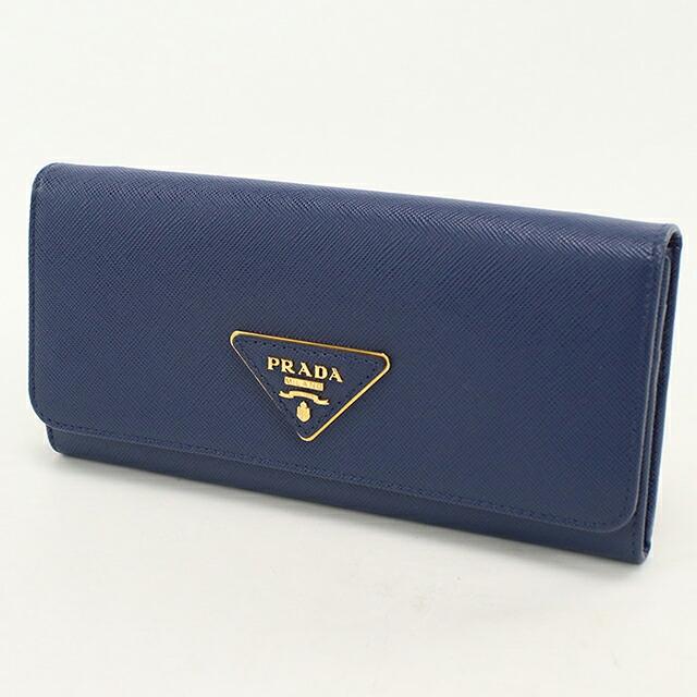 PRADA（プラダ） 中古 長財布二折 レディース ブランド トライアングル