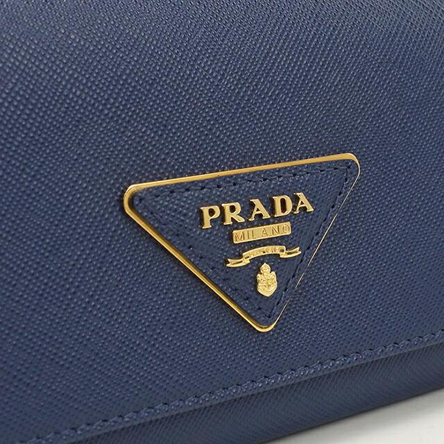 PRADA（プラダ） 中古 長財布二折 レディース ブランド トライアングル