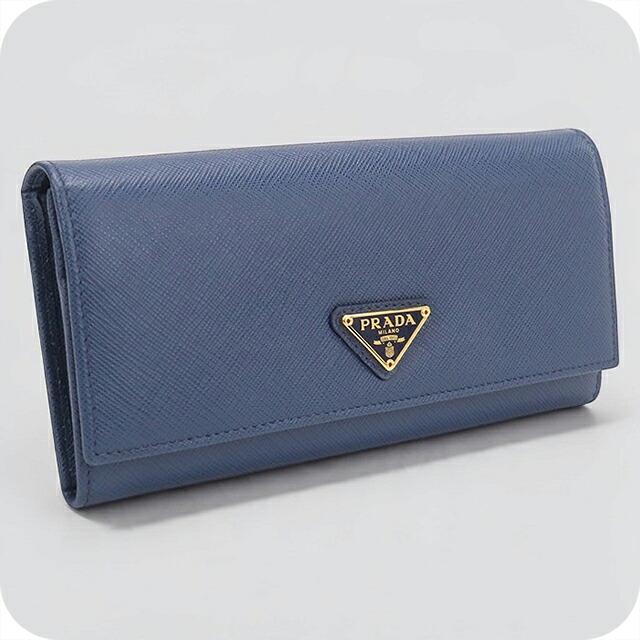 PRADA（プラダ） 中古 長財布二折 レディース ブランド サフィアーノ