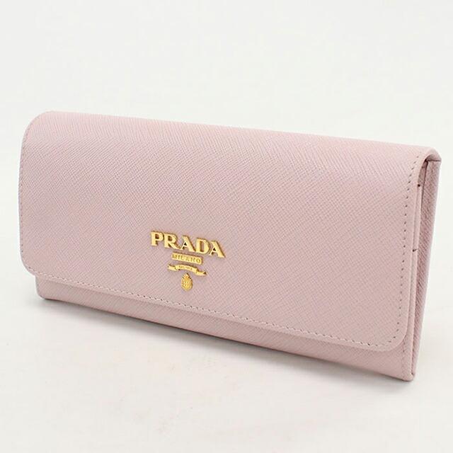 PRADA（プラダ） 中古 長財布二折 レディース ブランド サフィアーノ