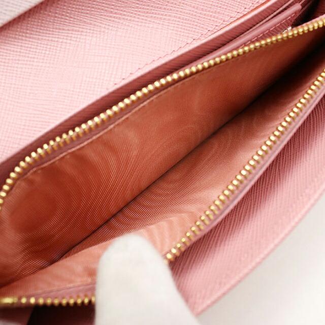 PRADA（プラダ） 中古 長財布二折 レディース ブランド サフィアーノ