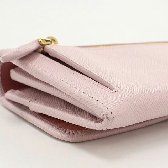 PRADA（プラダ） 中古 長財布二折 レディース ブランド サフィアーノ