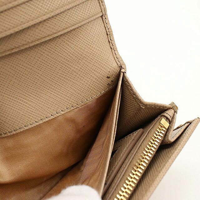 PRADA（プラダ） 中古 長財布二折 レディース ブランド サフィアーノ