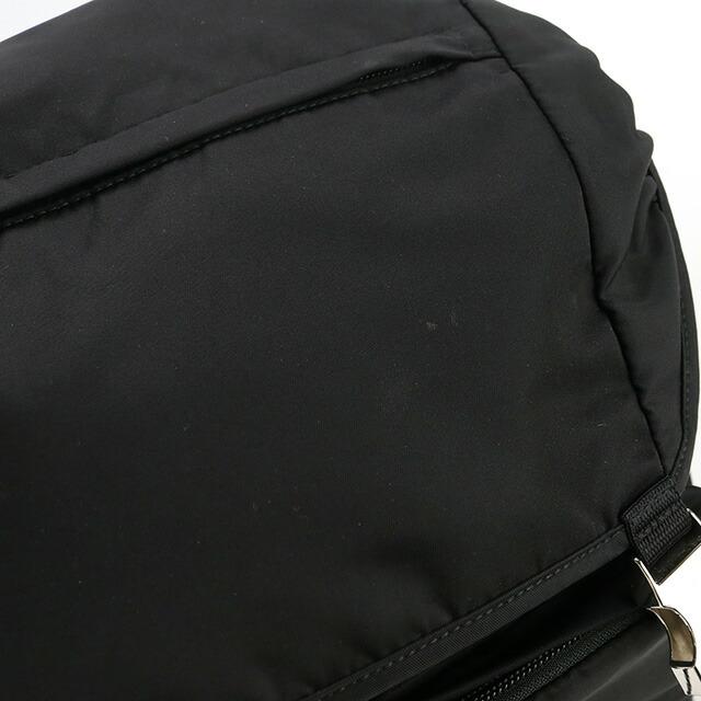 中古 プラダ リュック メンズ ブランド PRADA ナイロンバックパック ナイロン 2VZ062 ブラック｜nanaple｜10