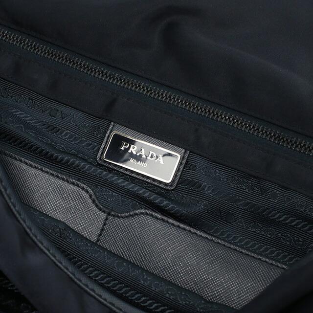 中古 プラダ 斜め掛け ショルダーバッグ メンズ ブランド PRADA ショルダーバッグ ナイロン VA0793 ブラック バッグ｜nanaple｜08