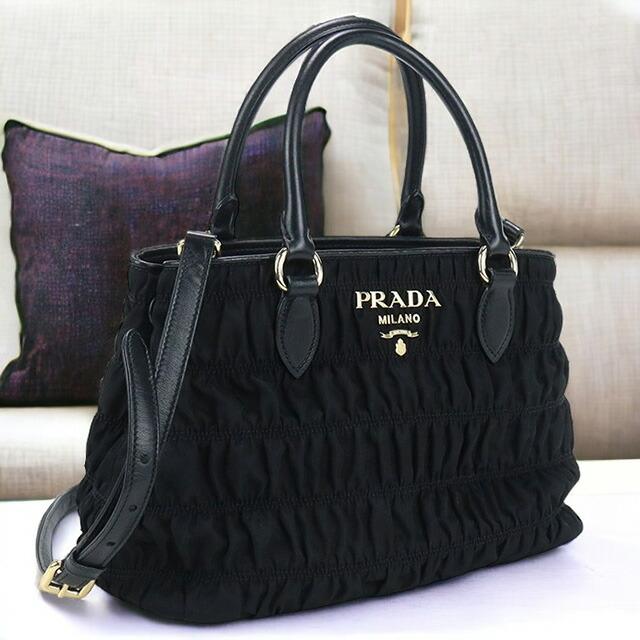 中古 プラダ トートバッグ レディース ブランド PRADA 2WAYトート 