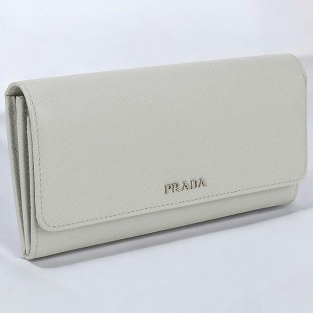 11/5はさらに+10倍 中古 プラダ 長財布ニ折小銭入付き レディース 