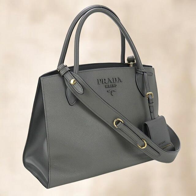 1/15はさらに+10倍 中古 プラダ トートバッグ レディース ブランド  