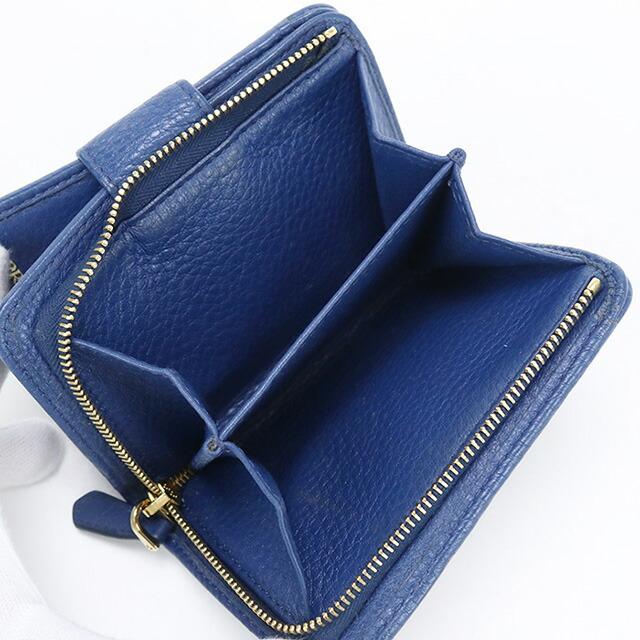 PRADA（プラダ） 中古 二折財布小銭入付き レディース ブランド ヴィッ