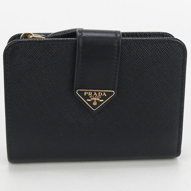 PRADA（プラダ） 中古 二折財布小銭入付き レディース ブランド