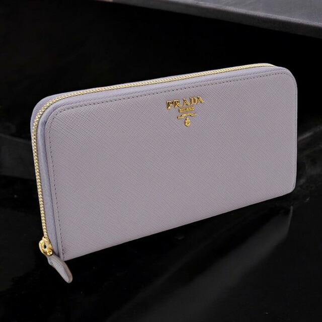 中古 プラダ 長財布ラウンドファスナー レディース ブランド PRADA 