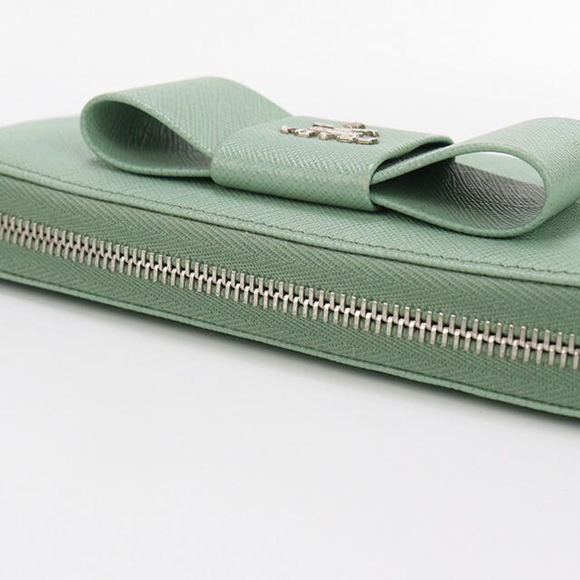 PRADA 中古 プラダ 長財布ラウンドファスナー レディース ブランド