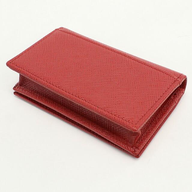 PRADA（プラダ） 中古 名刺入れ レディース ブランド サフィアノレザー