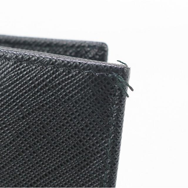 PRADA（プラダ） 中古 長財布ニ折小銭入付き メンズ ブランド