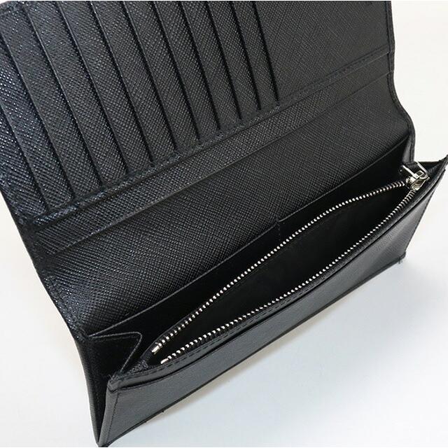 PRADA（プラダ） 中古 長財布ニ折小銭入付き メンズ ブランド