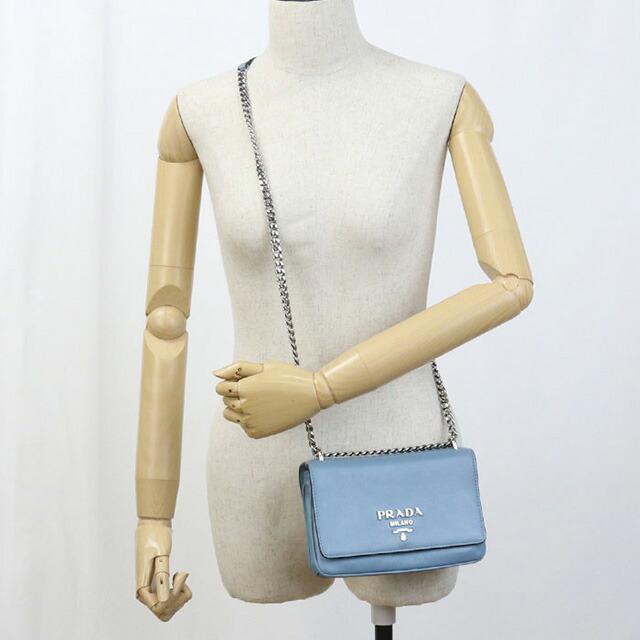 PRADA プラダ 1BD050 チェーンバッグ ショルダーバッグ レザー レディース [中古] 質屋かんてい局オンラインショップ / 茜部店 プラダ Prada 1BD200