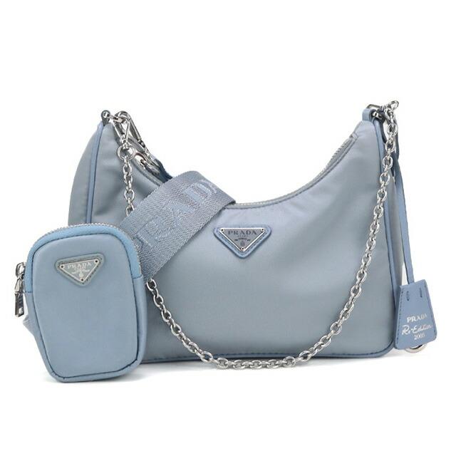 極美品 PRADA プラダ 1BH204 2way ショルダーバッグ ポーチ付き PRADA - 極美品 PRADA プラダ 1BH204 2way ショルダーバッグ ポーチ