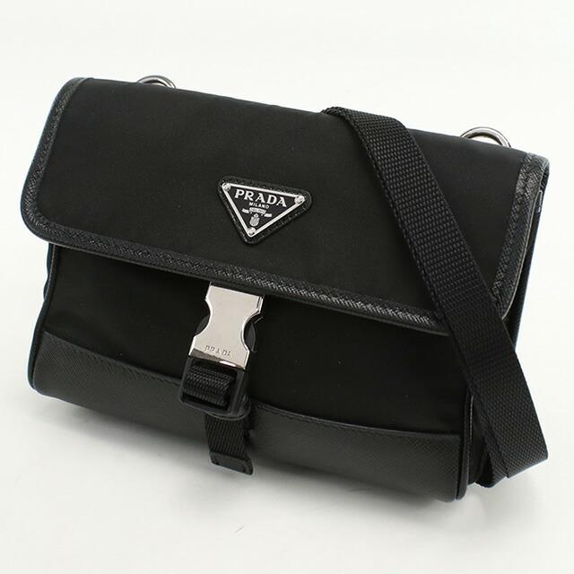 PRADA 中古 プラダ 斜め掛け ショルダーバッグ メンズ ブランド