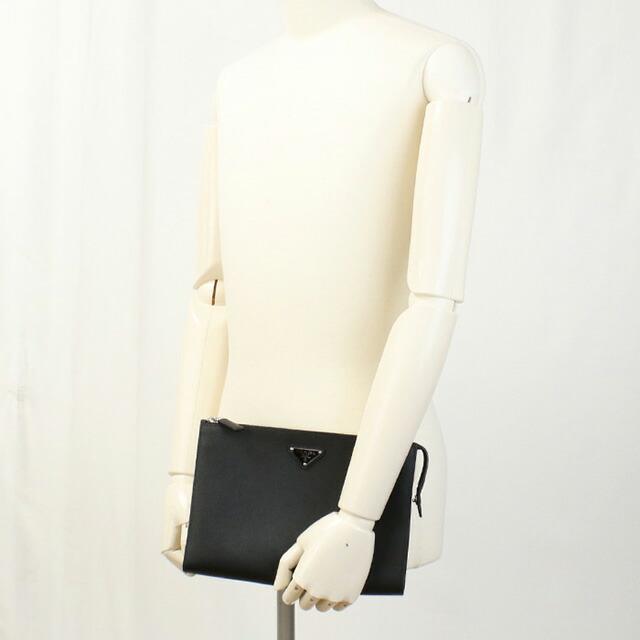PRADA（プラダ） 中古 クラッチバッグ メンズ ブランド サフィアーノ