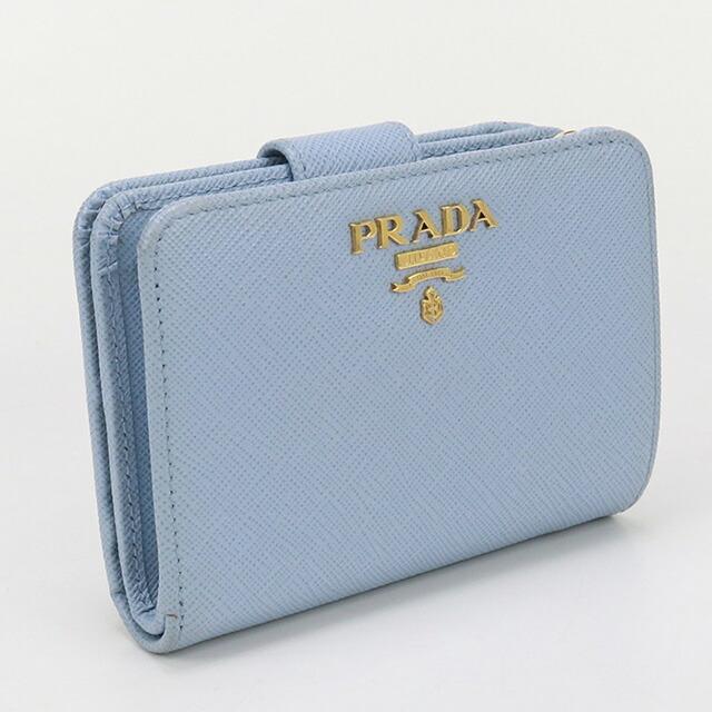 PRADA（プラダ） 中古 二折財布 レディース ブランド サフィアーノ