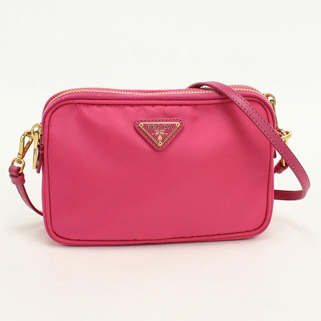 プラダPRADA　ショルダーバッグ ピンク 中古・古着通販】PRADA (プラダ) ショルダーバッグ ピンク サイズ