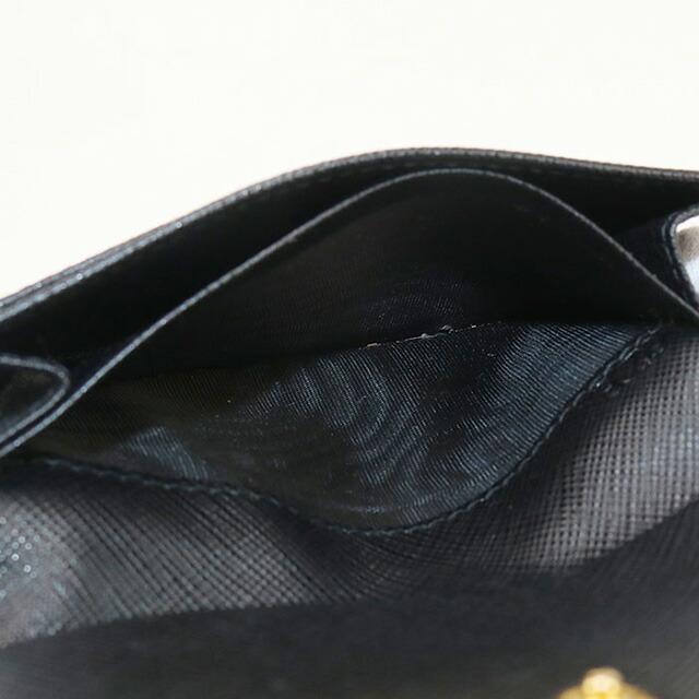 プラダ PRADA サフィアーノ レザー ブラック 名刺入れ 楽天市場】PRADA カードケース サフィアーノ レザー ブラック 黒