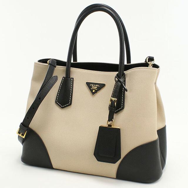 【美品】PRADA カパナトートバック プラダ 2way付属品付き PRADA（プラダ） 中古 トートバッグ レディース ブランド カナパ 2WAY