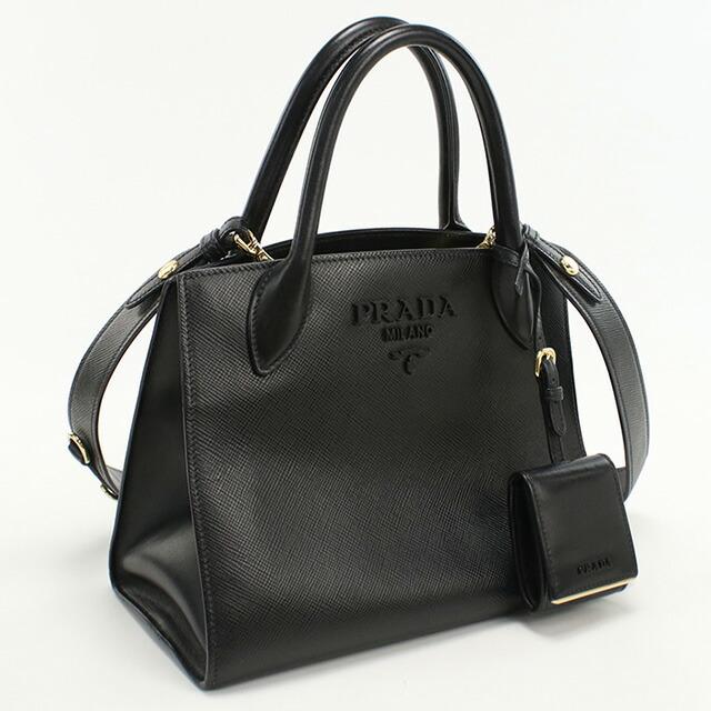 PRADA（プラダ） 中古 トートバッグ レディース ブランド モノクローム
