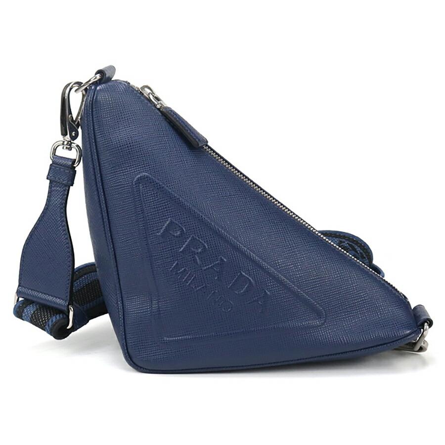 【極美品】プラダ トライアングル ショルダーバッグ バッグ レディース 2VH155 PRADA（プラダ） 中古 斜め掛け ショルダーバッグ メンズ ブランド